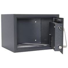 Rottner Lettera 1 nábytkový elektronický sejf s vhadzovacím mechanizmom antracit | Elektronický zámok | 35 x 25 x 28.5 cm