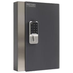 Rottner Key Home 24 skrinka na kľúče čierna | Elektronický zámok | 26.5 x 38.5 x 6 cm
