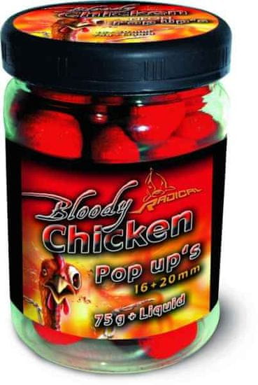 Quantum Boilies Pop-Up Neon Bloody Chicken 16+20mm +dip