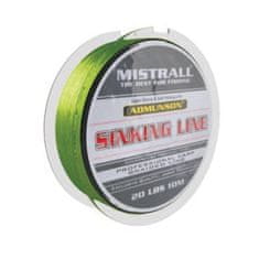Mistrall pletená šnúra Admunson Sinking Line Nosnosť 20lb