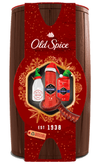 Old Spice Captain Wooden Barrel Vianočná darčeková sada pre mužov