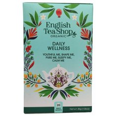 English Tea Shop MIX každodenné Wellness, BIO 20 vrecúšok