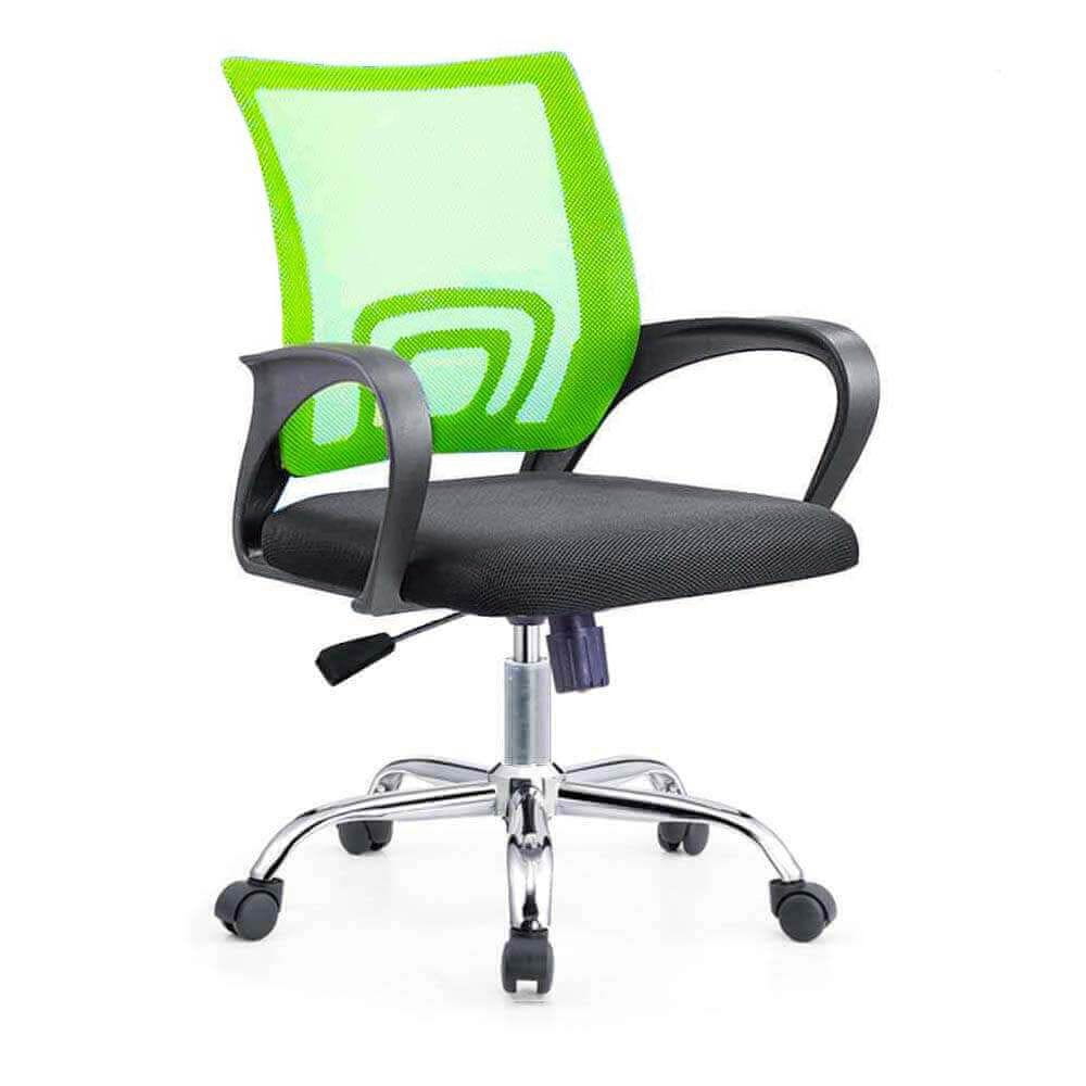 Timeless Tools Kancelárska otočná stolička s podrúčkami v rôznych farbách, zelená