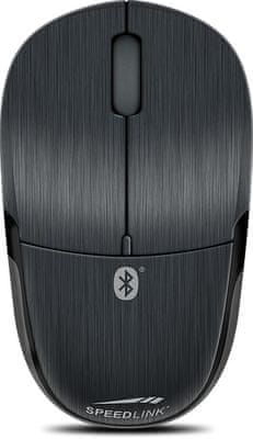 Speedlink Jixster, bluetooth, čierna (SL-630100-BK) bezdrôtová, Bluetooth 3.0, optický senzor, 1 400 DPI, univerzálna ergonómia, podpora Plug and Play