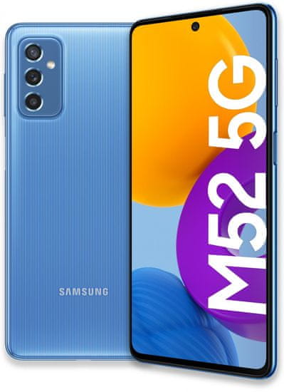 SAMSUNG Galaxy M52 5G, 6GB/128GB, Blue
