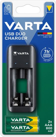 VARTA VALUE USB DUO CHARGER 57651201421