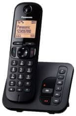 PANASONIC KX-TGC220FXB telefón bezdrôtový na pevnú linku 
