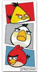 Halantex Osuška, Angry Birds, bílá, 140 x 70 cm