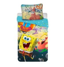 Jerry Fabrics Bavlnené Obliečky Spongebob Movie, 140/200, 70/90 Cm