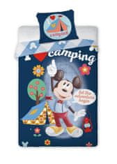 FARO Textil Obliečky Mickey camping Bavlna, 140/200, 70/90 cm