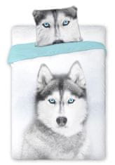 FARO Textil Bavlnená posteľná bielizeň Wild Husky 140x200 cm