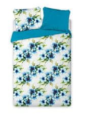 FARO Textil Bavlnená saténová posteľná bielizeň Aquarell 011 - 140x200 cm