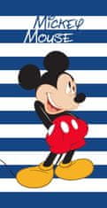 FARO Textil Osuška, Mickey Mouse, pruhovaná, 140 x 70 cm