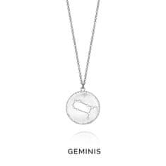 Viceroy Strieborný náhrdelník znamenia Blíženci Horoscope 61014C000-38G