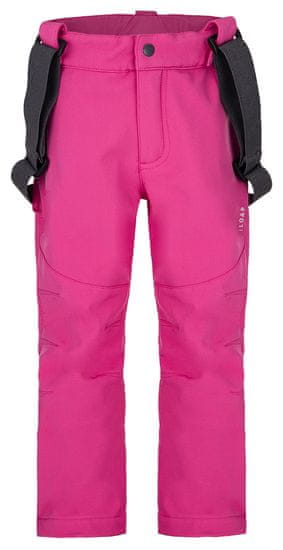 Loap dievčenské softshellové lyžiarske nohavice Lomec