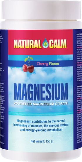 Magnezium NATURAL CALM citrát horčíka - čerešňa 150g