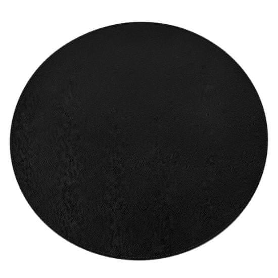 Pinetti Kruhové prestieranie "Liverpool", priemer 40 cm, farba čierna