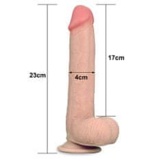 Lovetoy LoveToy Sliding-Skin Dual Layer Cock 9" (23 cm)