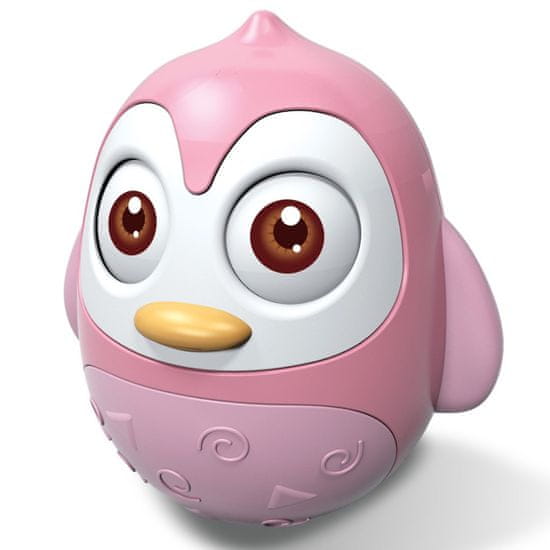 Baby Mix Hojdacia hračka tučniak ružový