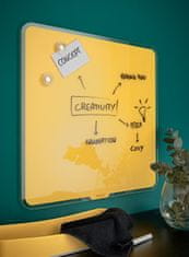 LEITZ Magnetická tabuľa na stenu Cosy 45 x 45 cm teplá žltá. 