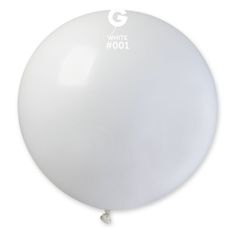 Gemar Balón veľký biely 80cm