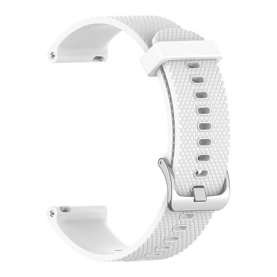BStrap Silicone Land remienok na Huawei Watch 3 / 3 Pro, white