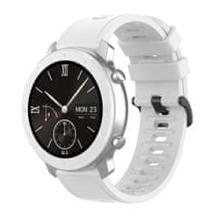 BStrap Silicone v3 remienok na Samsung Galaxy Watch 3 41mm, white