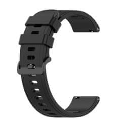 BStrap Silicone V3 remienok na Huawei Watch GT2 42mm, black