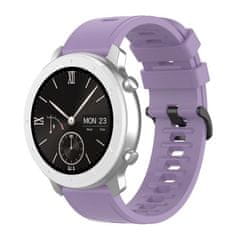 BStrap Silicone V3 remienok na Huawei Watch GT3 42mm, purple