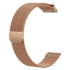 BStrap Milanese remienok na Huawei Watch GT3 42mm, rose gold