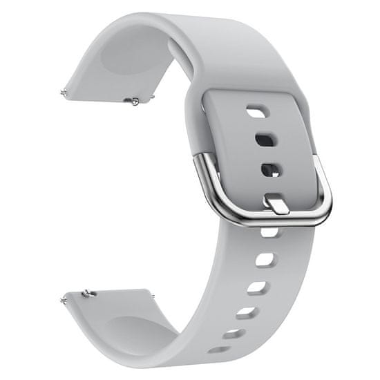 BStrap Silicone V2 remienok na Samsung Galaxy Watch 3 41mm, gray