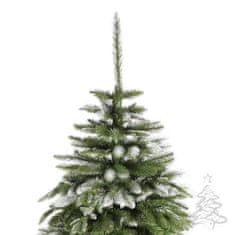 Vianočný stromček Smrek Zasnežený 3D 180 cm