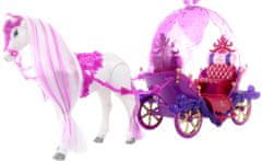 Lamps Kočiar pre bábiky fialový