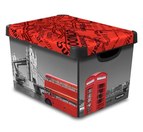 CURVER Box úložný dekoratívny L London