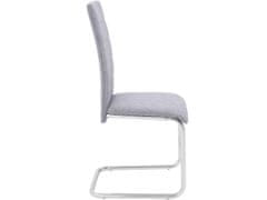 Danish Style Jedálenská stolička Dolor (Súprava 2 ks), sivá