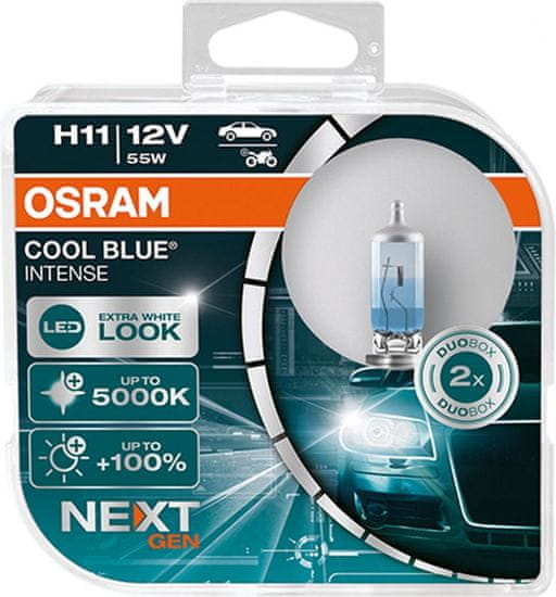 Osram CoolBlue Intense H11 55W NextGeneration 5000K BOX