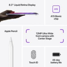 Apple iPad mini 2021, Wi-Fi, 64GB, Purple (MK7R3FD/A)