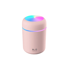 Kinscotec Difuzer zvlhčovač vzduchu H2O – Ružový