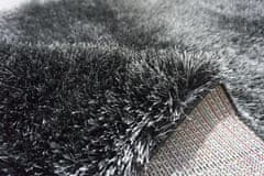 Berfin Dywany Kusový koberec Seven Soft 7901 Black Grey 80x150