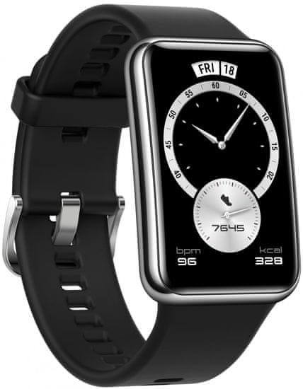 Huawei Watch Fit Elegant, čierne - rozbalené