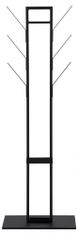 Design Scandinavia Vešiak Vinson, 165 cm, čierna