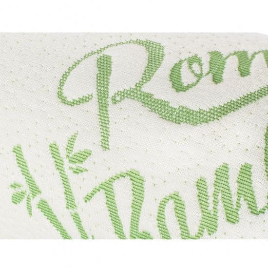 Romeo Náhradná obliečka na podložku pod nohy 2v1 Memory Bamboo 55 x 20 x 10 cm