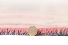Flair Ručne všívaný kusový koberec Illusion Rosella Pink / Blue 80x150