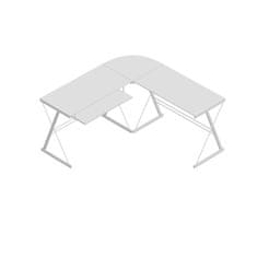 Timeless Tools Písací stôl v tvare L- biely