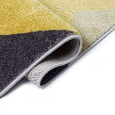 Flair Kusový koberec Hand Carved Aurora Grey / Ochre 120x170