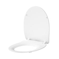 CERSANIT Moduo/Delfi WC sedátko z duroplastu s pomalým zatváraním, biela, K98-0138