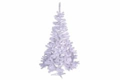 shumee Umelý vianočný strom s trblietavým efektom - 120 cm, biely