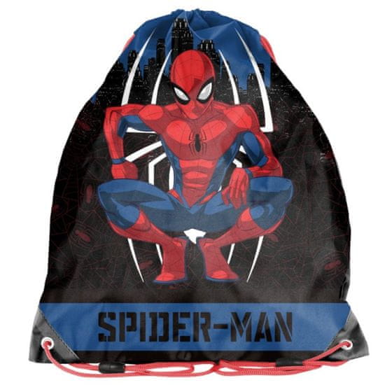 Paso Vak na chrbát Spiderman čierno-modrý