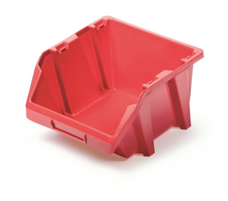 WEBHIDDENBRAND Plastový úložný box BINEER SHORT 118x98x70 červený 