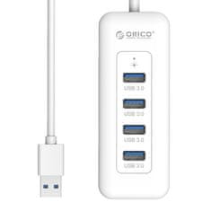 Orico Ultra Mini USB3.0 4-Port HUB; U3R1H4-WH